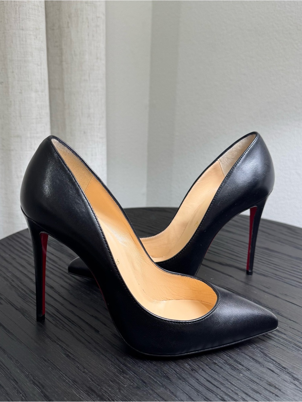 Christian Louboutin Pigalle 100 Pumps Nappa Leather Black 37